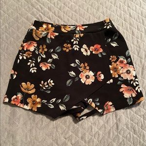 Floral skort